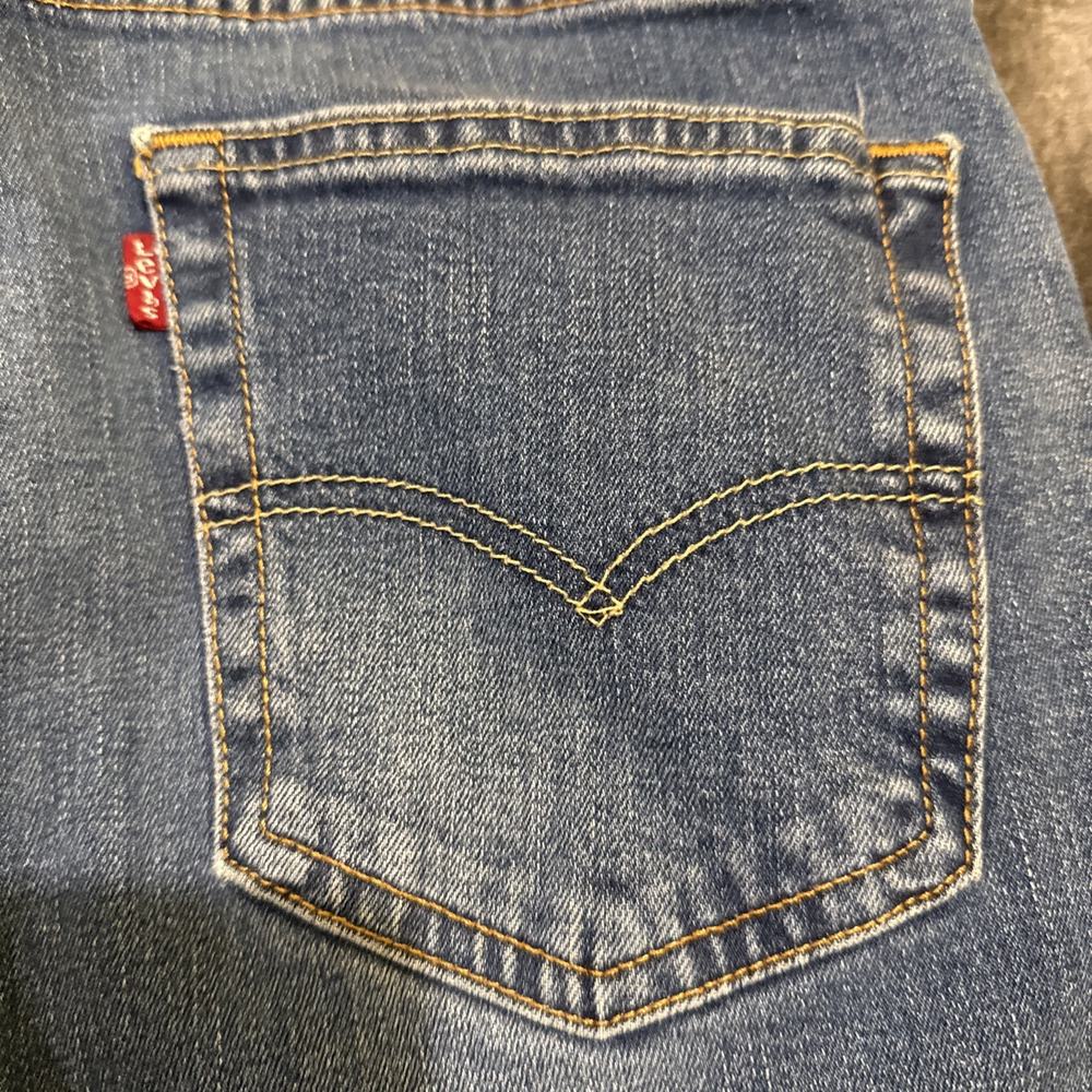 Levis 511 Jeans Mens 36x30 (Fits 36x29) Slim Tapered Blue Medium Wash Stretch - Picture 7 of 11